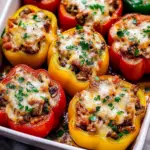 Mushroom Stuffed Bell Peppers Recipe