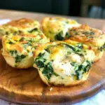 Spinach and Goat Cheese Egg Muffins Recipe