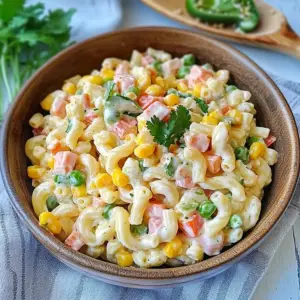 Zesty Mexican Macaroni Salad