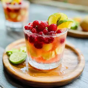 Cranberry Pineapple Fizz