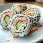 Homemade California Sushi Rolls Recipe