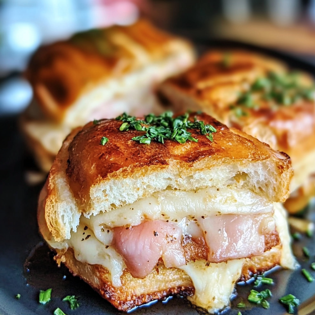 Chicken Cordon Bleu Sliders Recipe