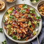 Sesame Chicken Cabbage Crunch Salad Recipe