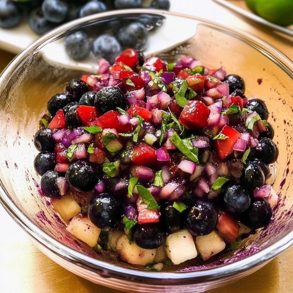 Refreshing Blueberry Salsa Recipe