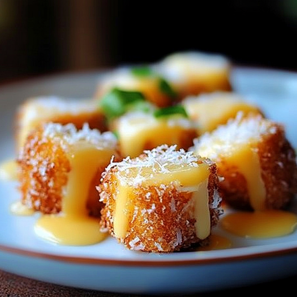 Coconut Pineapple Bites
