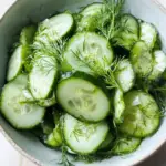 Cucumber Avocado Dill Salad Recipe