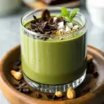 Delicious Chocolate Peanut Butter Green Smoothie