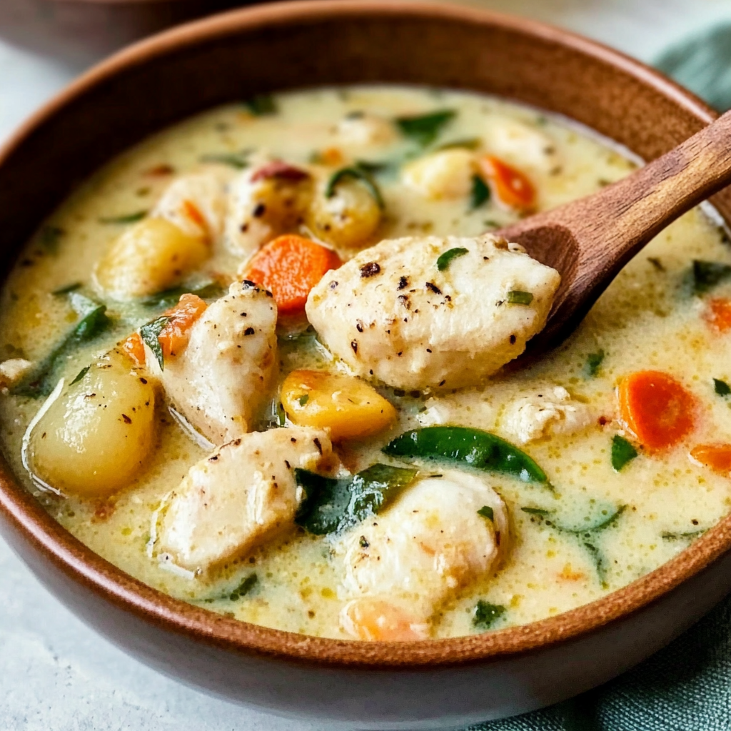 Chicken and Gnocchi Soup