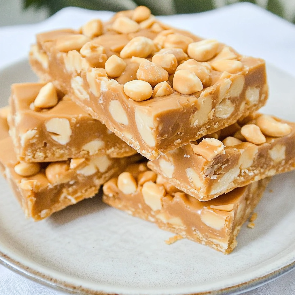 Homemade Payday Candy Bars Recipe