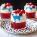 Red, White, and Blue Jello Cups Recipe