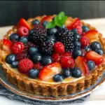 4th of July Fruit Tart