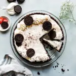 Oreo Cookie Crust Flag Pie Recipe