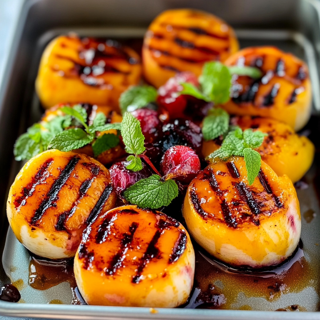 Grilled Peaches
