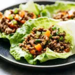 Ground Beef Lettuce Wraps