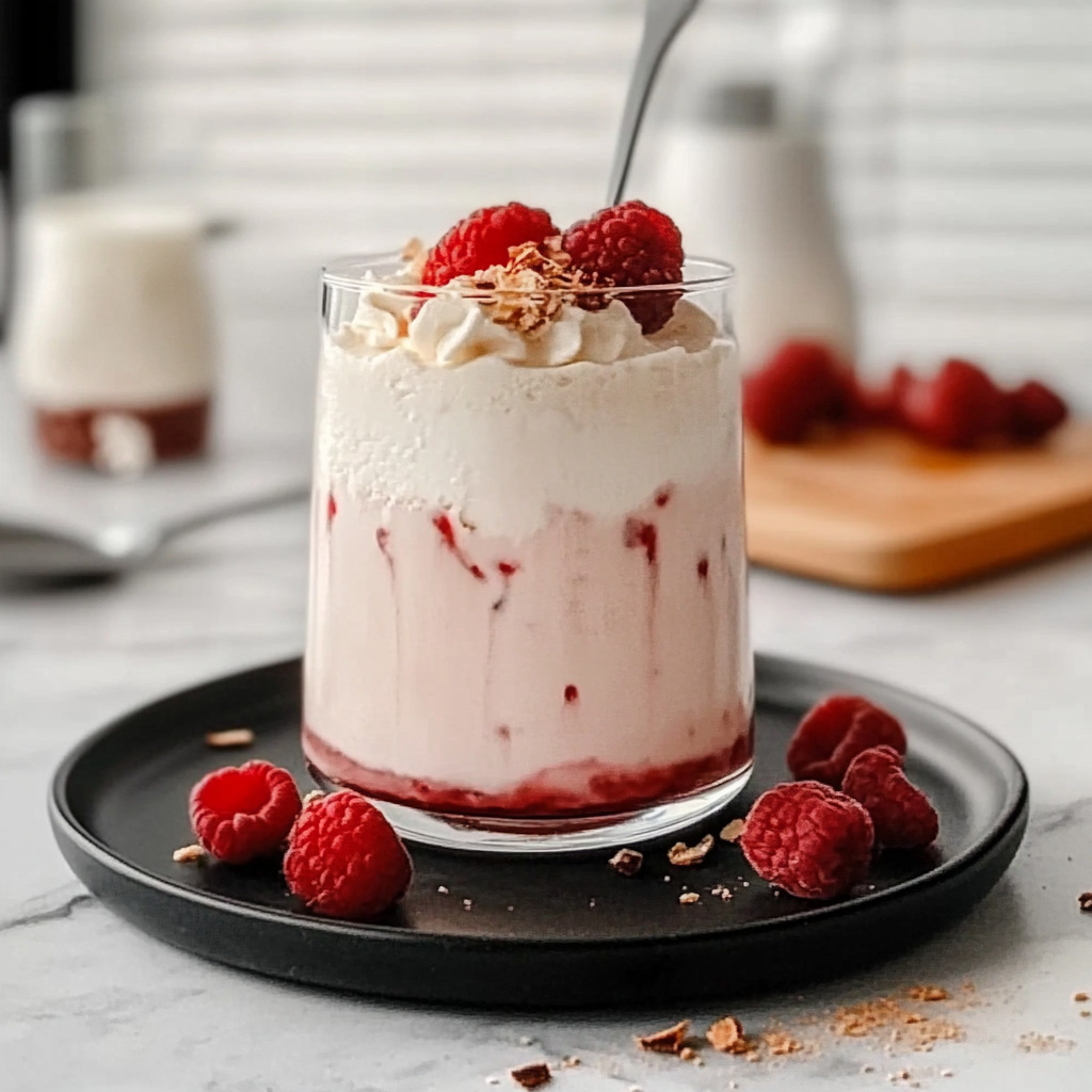 Vanilla Raspberry Iced Latte Recipe 