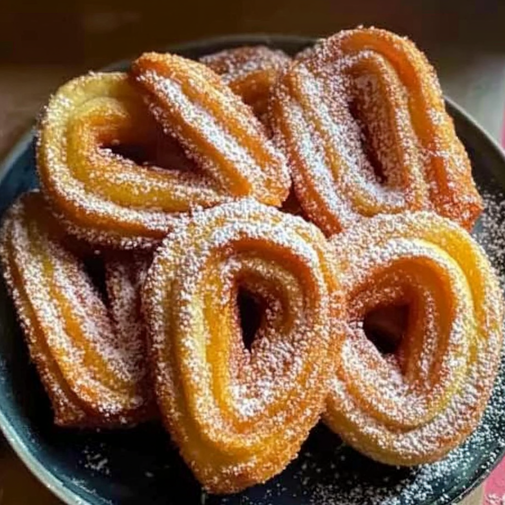 Heart Shaped Churros Recipe