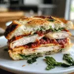 Trader Joe's Sun-Dried Tomato Focaccia Sandwich