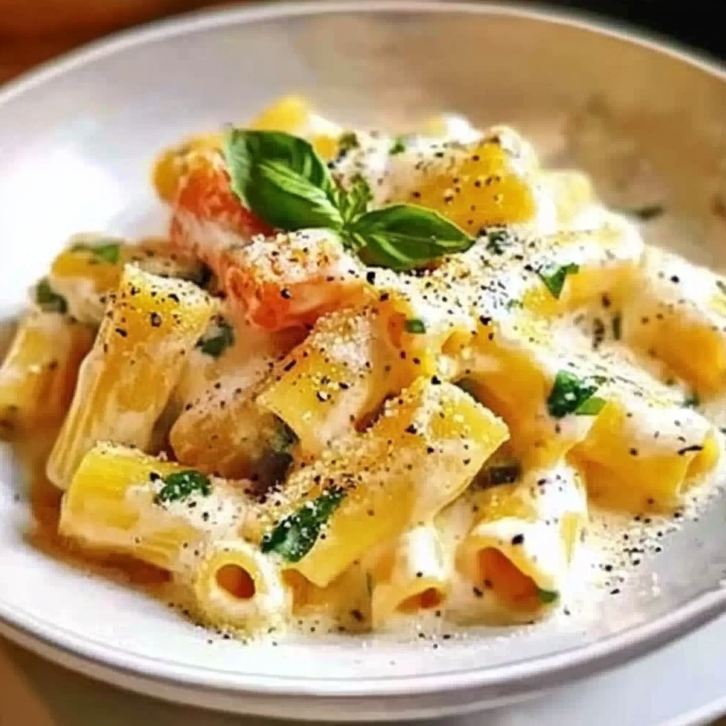 One-Pot Lemon Ricotta Rigatoni Recipe