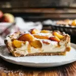 Peaches and Cream Pretzel Pie Recipe