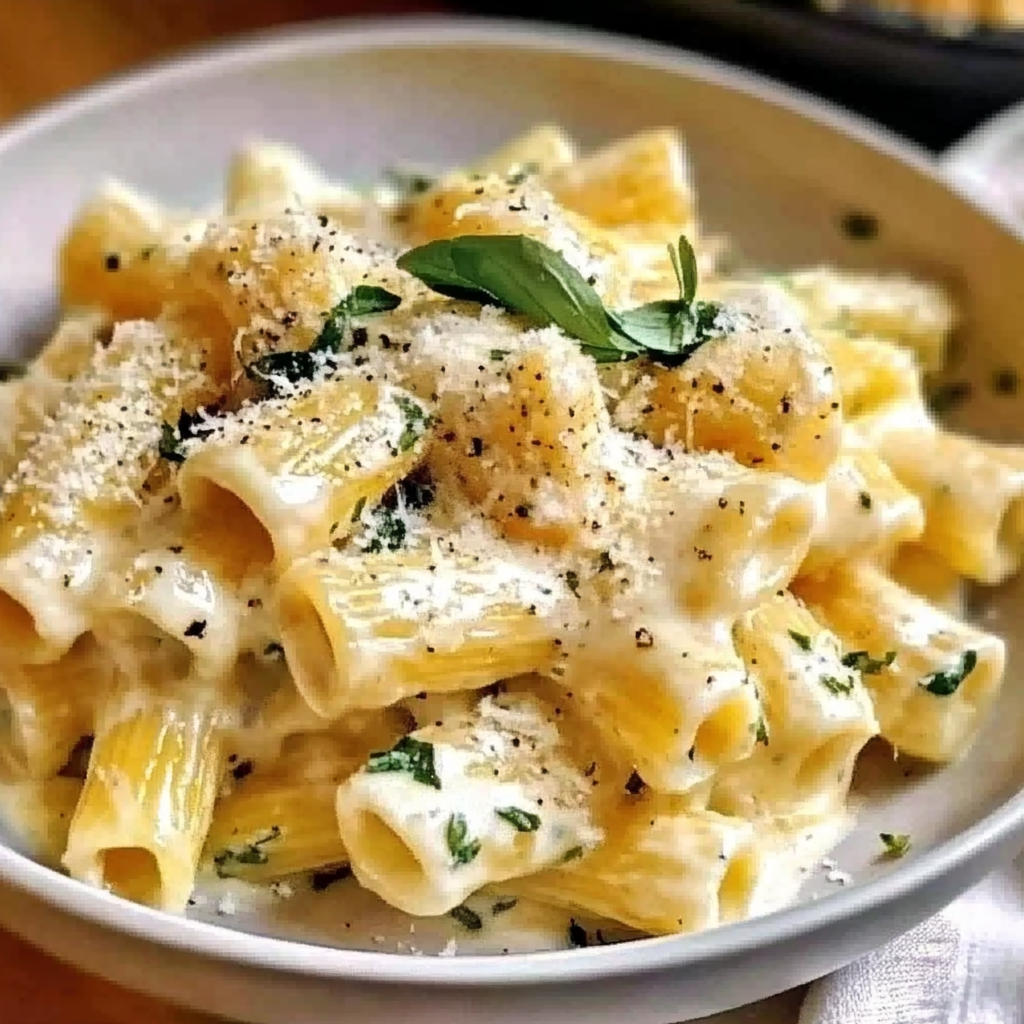 One-Pot Lemon Ricotta Rigatoni
