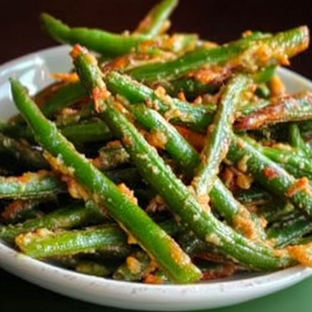 Crispy Fried Green Beans Recipe