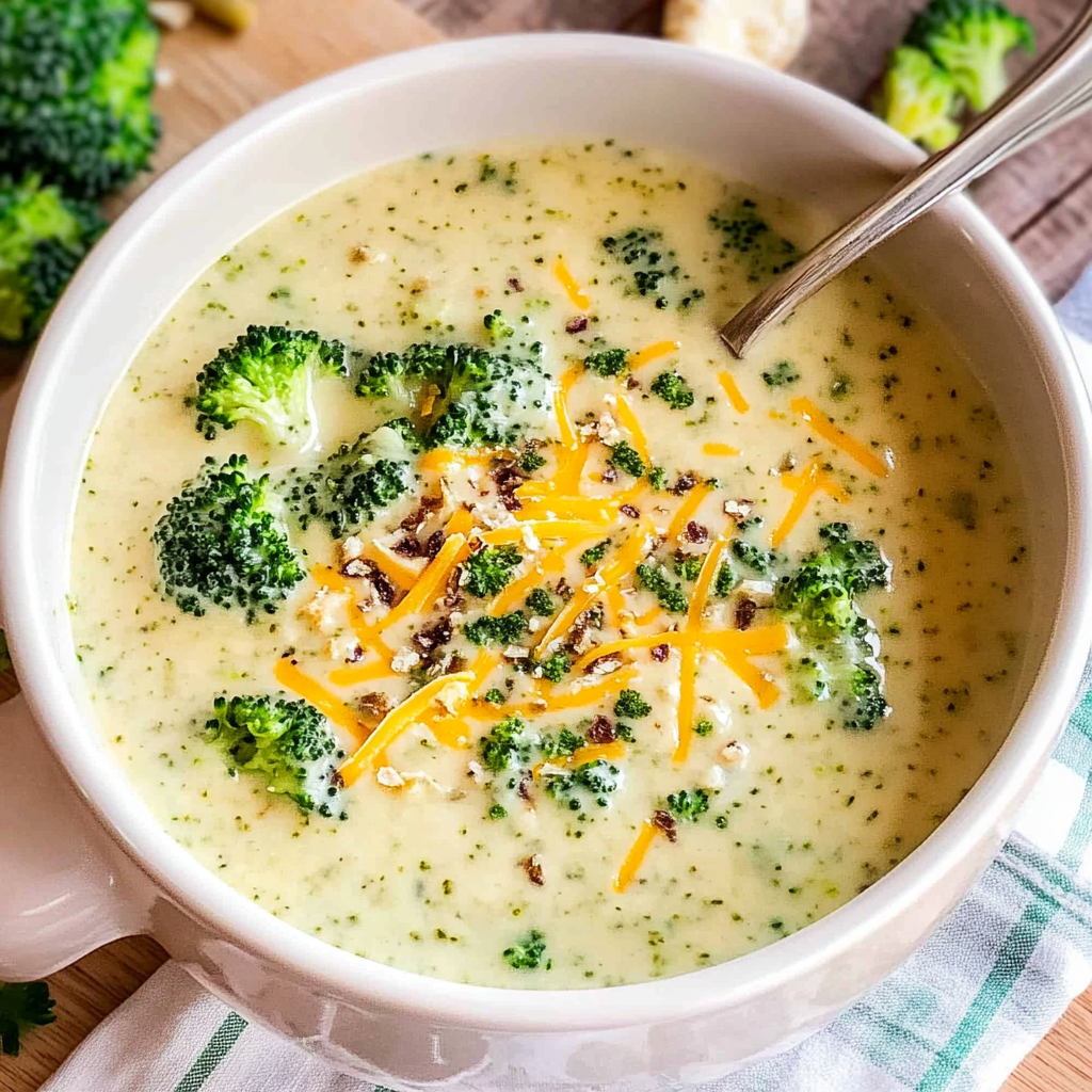 Crockpot Broccoli Cheese Soup Recipe
