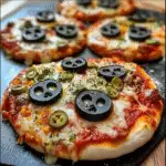 Pizza Skulls for Halloween