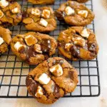 Pumpkin S'mores Cookies