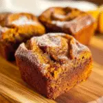 Mini Pumpkin Bread with Cinnamon Swirl Recipe