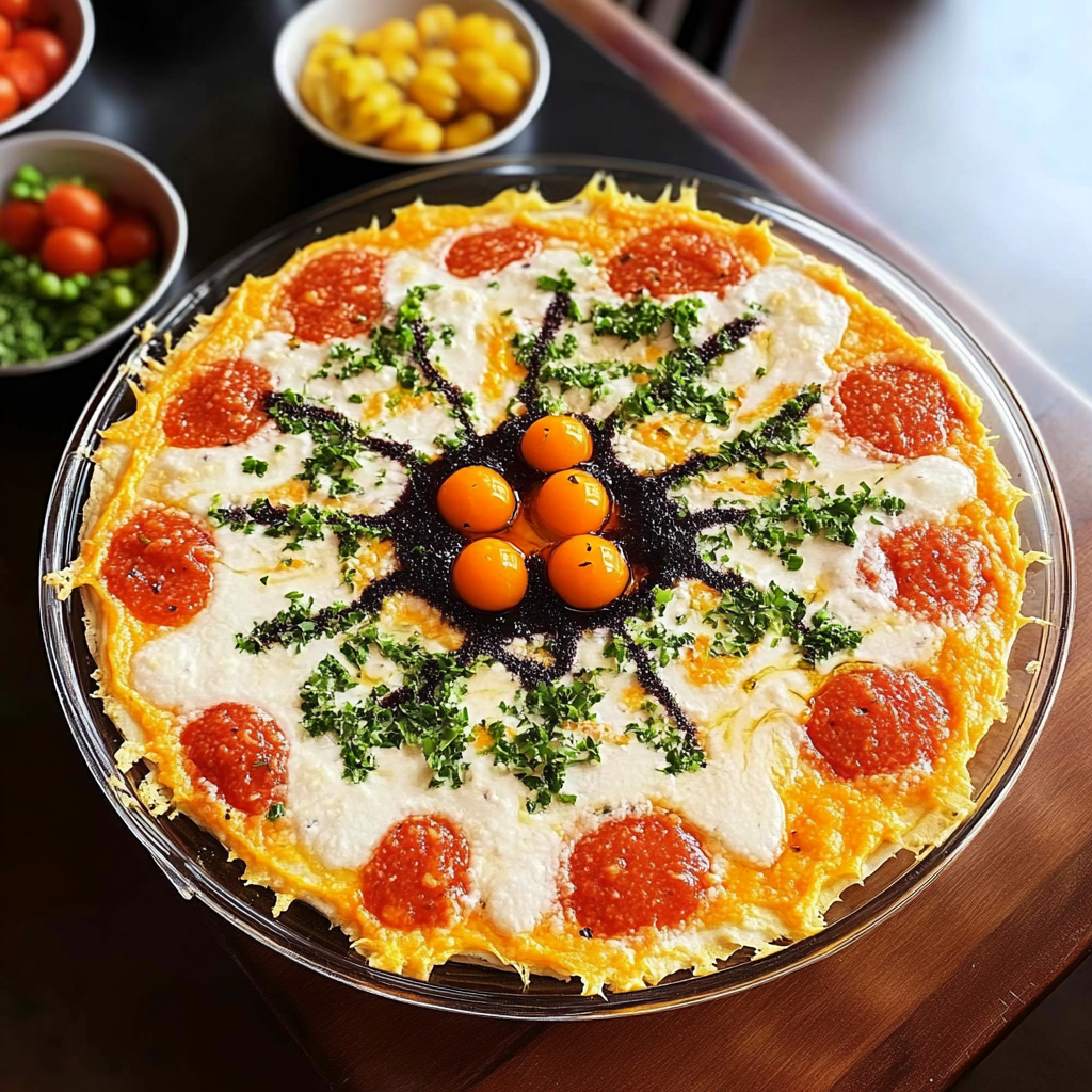 Spiderweb Layered Dip