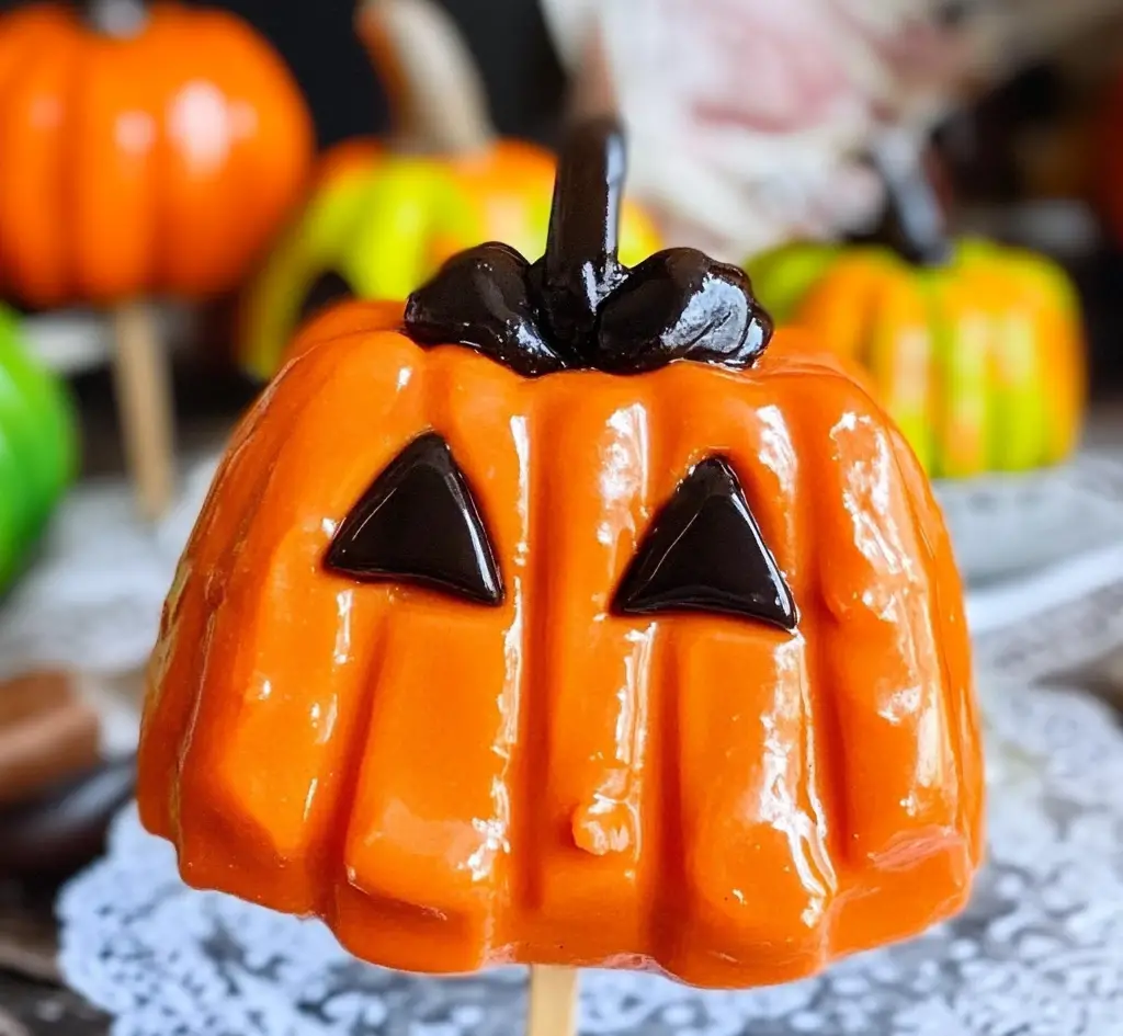 Halloween Apple Pops