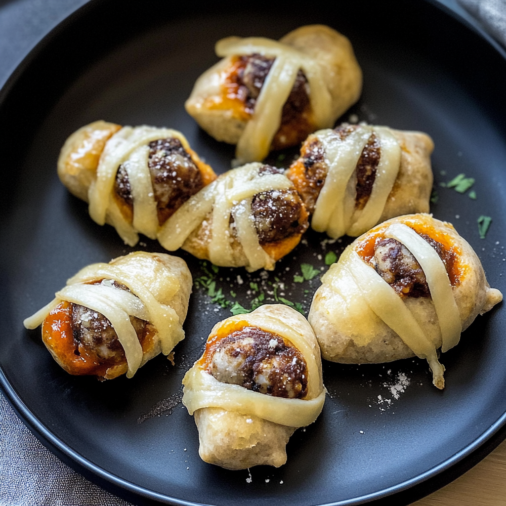 Meatball Mummies Recipe