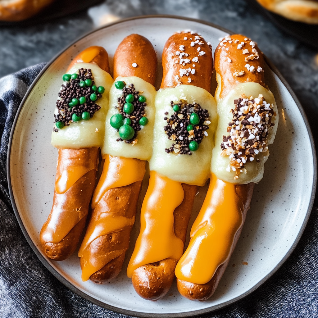 Halloween Pretzel Snacks