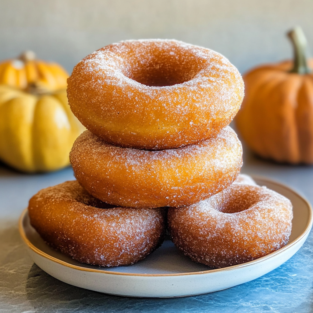 Pumpkin Spice Baked Donuts Recipe