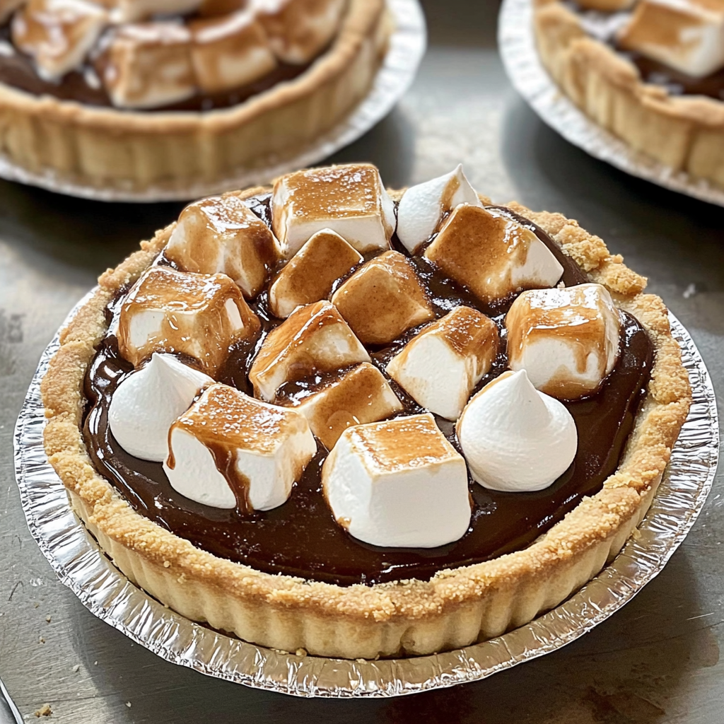 Five Minute Mini S'mores Pies Recipe
