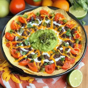 Spiderweb Taco Dip