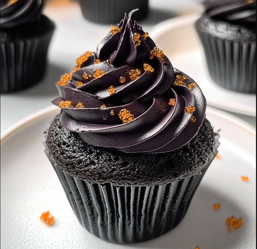 Black Velvet Cupcakes