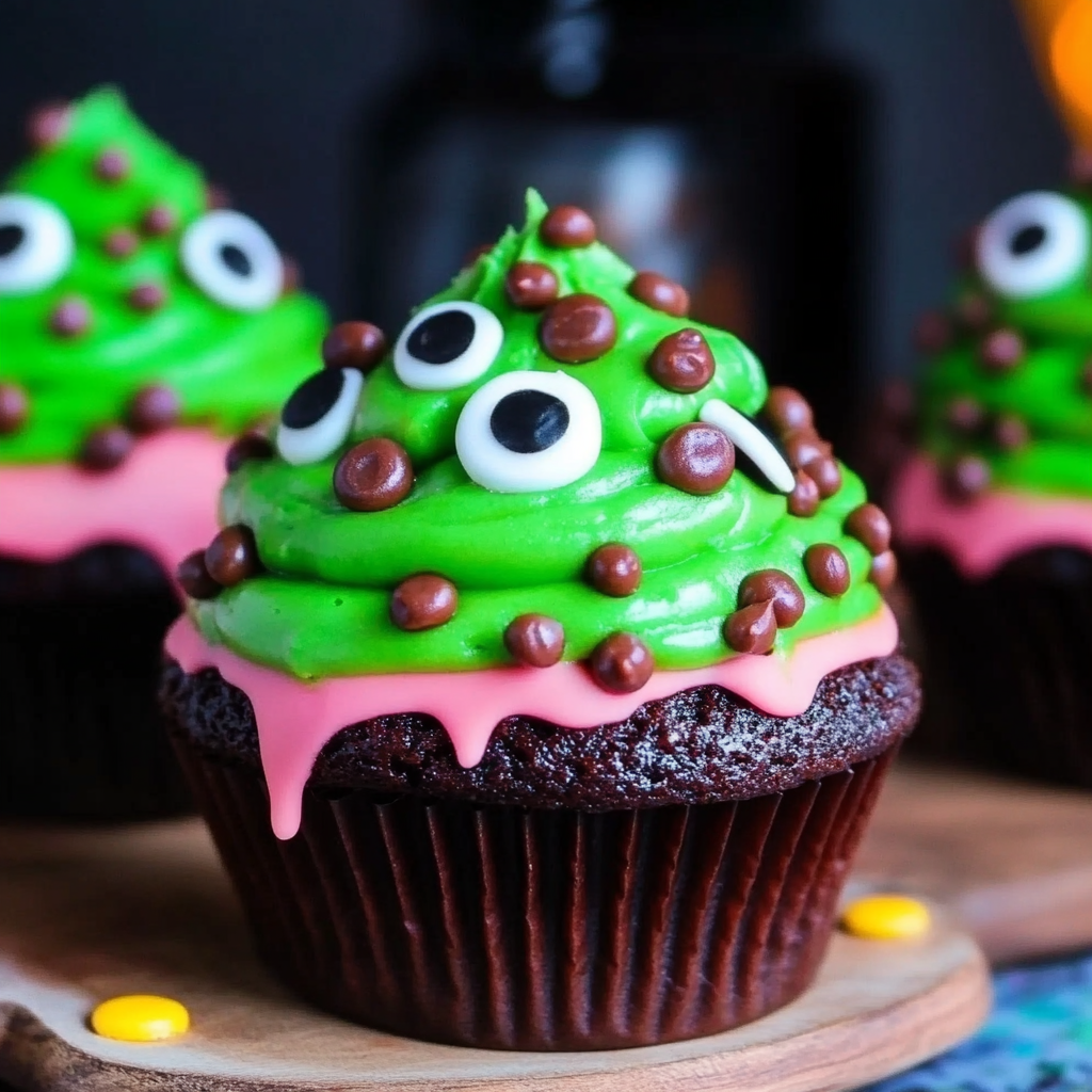 Monster Eye Cupcakes