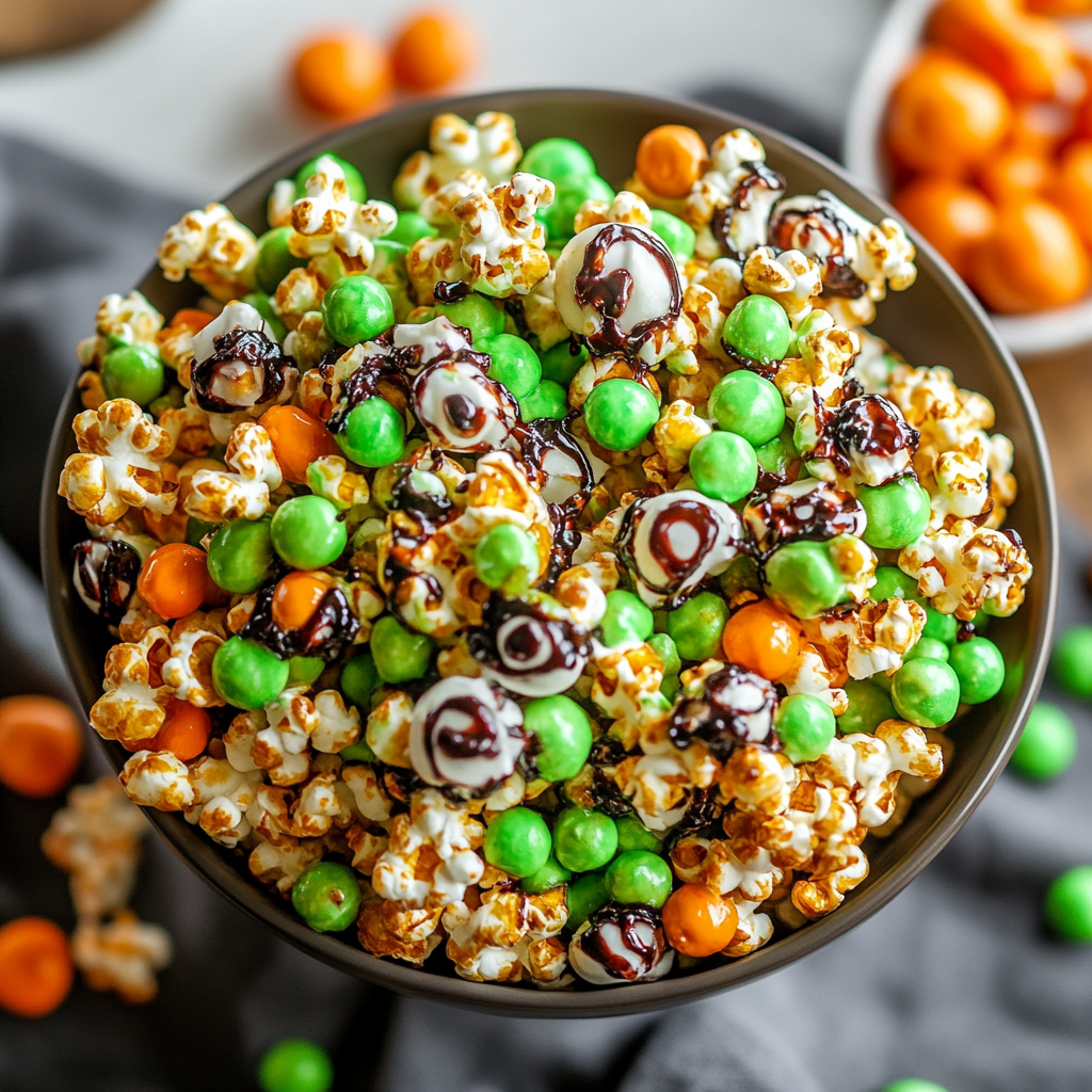 Frankenstein Popcorn Recipe