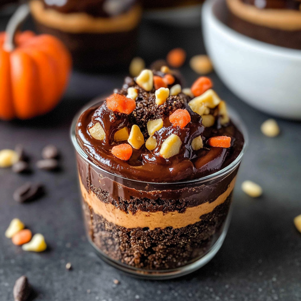 Pumpkin Patch Dirt Cups
