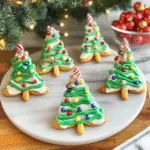 Easy Pretzel and Candy Melt Christmas Trees