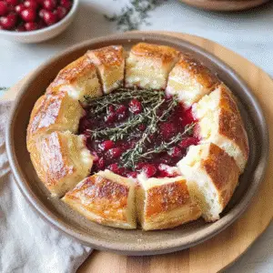Cranberry Brie Bread Bowl Recipe