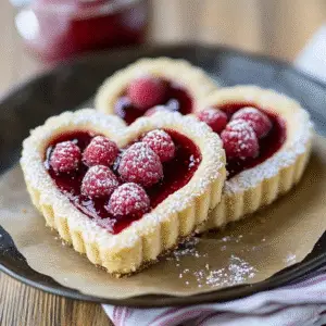Classic Raspberry Linzer Heart Cookies Recipe