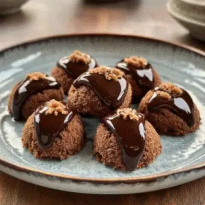 Chocolate Thumbprint Cookies Recipe