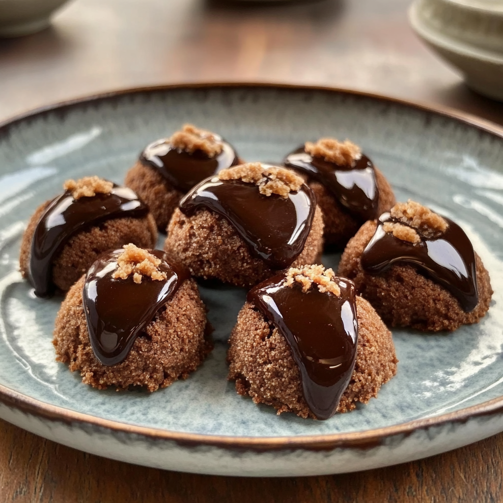 Chocolate Thumbprint Cookies Recipe