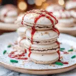 Christmas Tree Cake Macarons Recipe