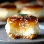 Vanilla Bean Crème Brûlée Cheesecake Cupcakes