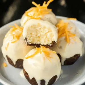Lemon Cheesecake Truffles
