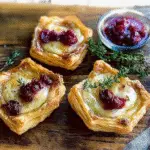 Savory Cranberry and Brie Tartlets Recipe