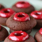 Red Velvet Thumbprint Cookies Recipe